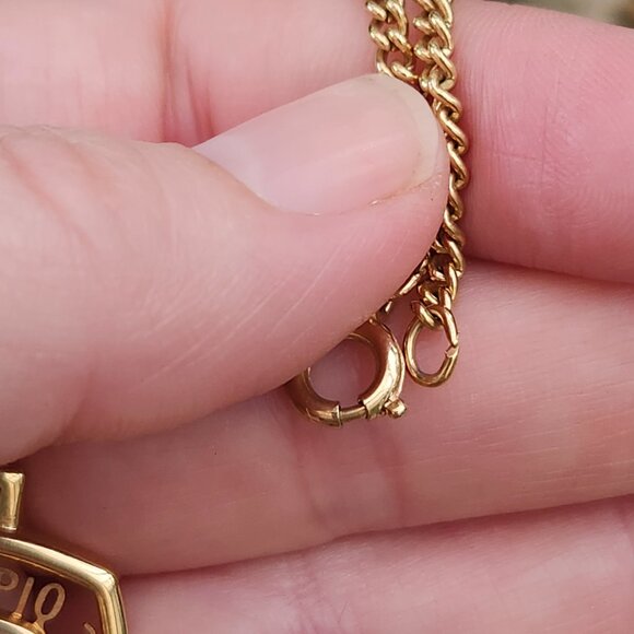 Vintage 1960's Scorpio Astrology Zodiac Pendant Necklace - Picture 10 of 12